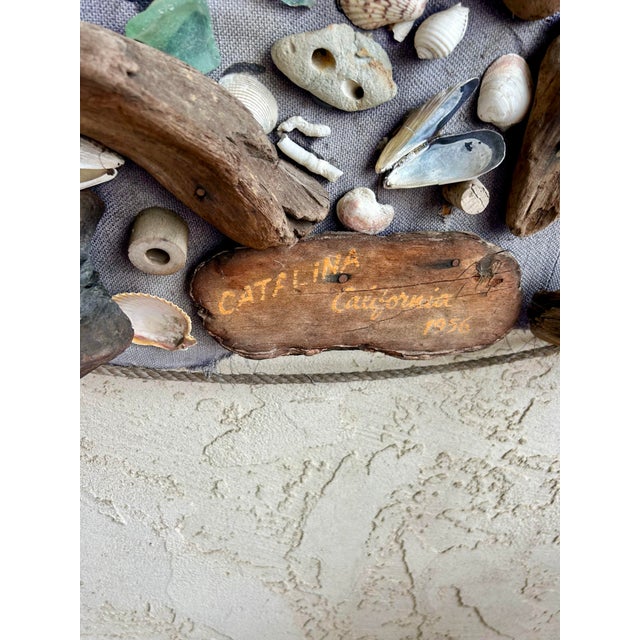 1950s Vintage Outsider Beach Art Assemblage For Sale - Image 5 of 7