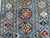 Burgundy Blue and Burgundy Bokhara Wool Runner Rug With Tribal Gul Motifs, 2'11" X 9'7" For Sale - Image 8 of 17