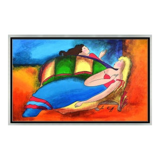 Late 20th Century Couch Talk, Linda Le Kinff For Sale