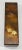 Japanese lacquered inkstone calligraphers' case from the Meiji period. Three parts are covered in nashiji with gold maki-e...