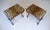 Curule Form Stools / Benches in Leopard Velvet, Circa 1955, Italy For Sale - Image 9 of 13