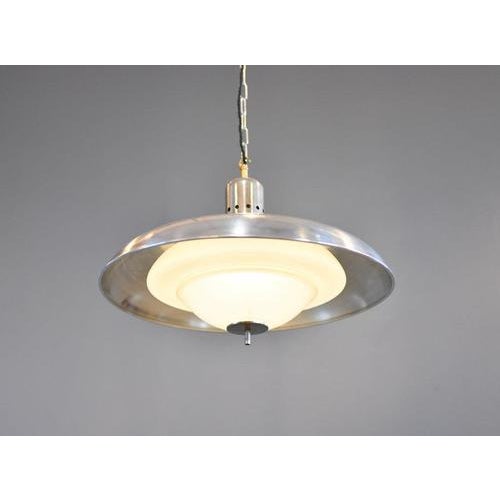 Traditional Atomic Pendant Light from Siemens, 1950s For Sale - Image 3 of 10