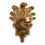 Gilt Wood Carved Wall Sconce For Sale