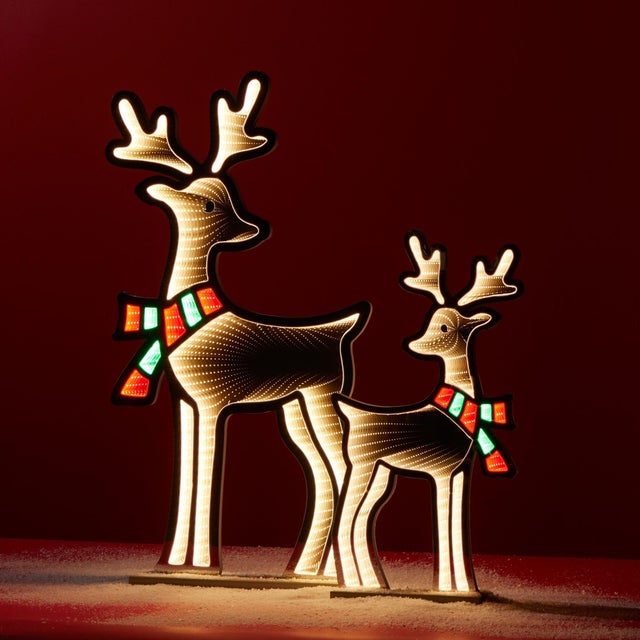 Contemporary Deer with Scarf Ekkolight 23.5"H For Sale - Image 3 of 3