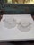 Lalique 1960s Pair of Lalique Honfleur Sherberts and Saucer Plates For Sale - Image 4 of 9