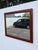 Large Cherry Vanity Dresser Bathroom Wall Mirror 6584 For Sale - Image 10 of 11
