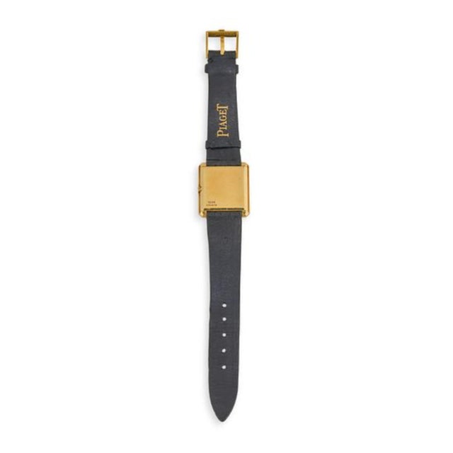 1970s Piaget Protocole Jade Dial 18k Gold 25mm Vintage Watch For Sale In Miami - Image 6 of 9