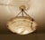 Art Deco French Pendant Light in Alabaster Marble, 1930s For Sale - Image 6 of 18