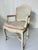 Late 20th Century French Louis XV Style Painted Cane Back Dining Chairs With Carved Frames & Cabriole Legs – Set of 6 For Sale - Image 5 of 18