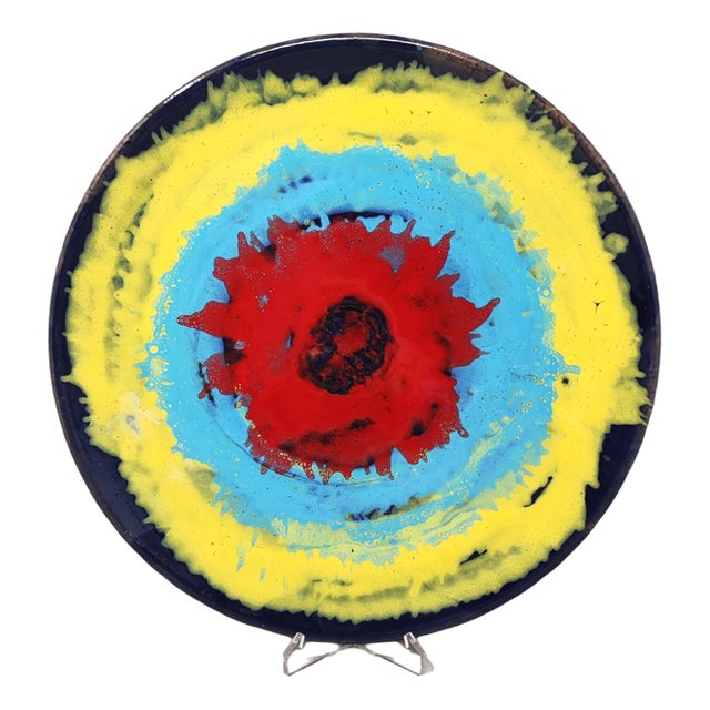 Italian Decorative Plated or Centerpiece by Frumento Spotorno, 1970s For Sale - Image 9 of 11