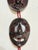 Wood Vintage Korean Carved Wood Hahoe Mask Wall Hanging, Set of Five For Sale - Image 7 of 10