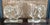 We are selling this decorative pair of 20th century clear glass Nautilus shell flower holders or bookends. These pieces...