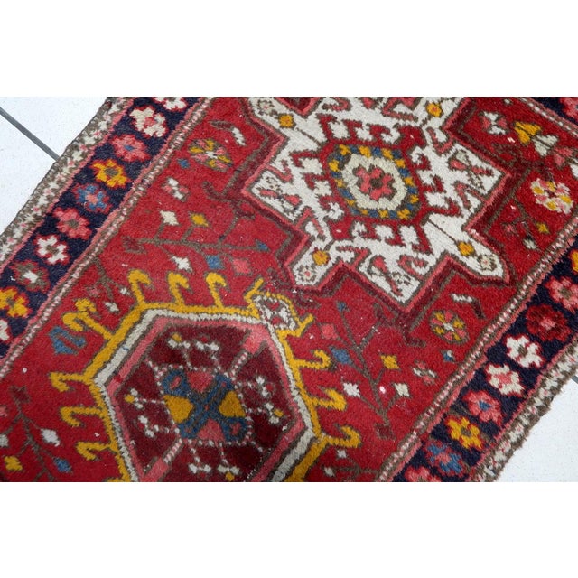 1930s, Handmade Antique Persian Karajeh Rug 2.2' X 4.1' For Sale - Image 9 of 11