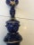 Cobalt Porcelain Table Lamp, 1980s For Sale - Image 15 of 18