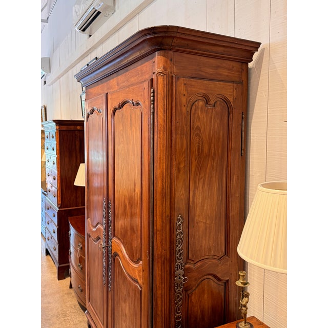 18th Century Louis XV Provincial Armoire For Sale - Image 14 of 14