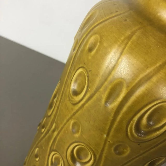 Large Multi-Colored Fat Lava Ceramic 288-51 Vase from Scheurich, 1970s For Sale - Image 13 of 18