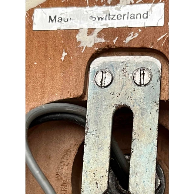 Mid-Century Modern Swiss Space Age Sconce by E.R. Nele for Temde, 1960s For Sale - Image 12 of 13