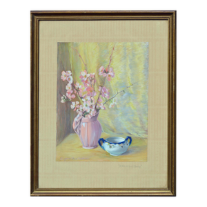 1940s Floral Still Life -- A Breath of Spring by Eugenie Pack Stiffler