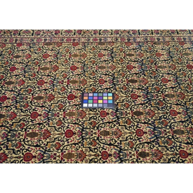 Antique Tabriz Rug 4'5'' x 6'7'' For Sale - Image 9 of 9