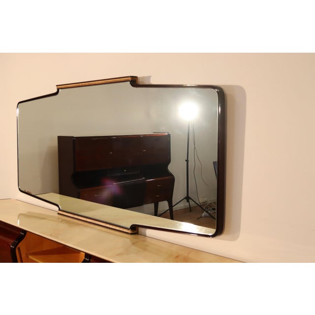 Beige Mid-Century Credenza in Mahogany, Rosewood and Onyx by Osvaldo Borsani, Italy, 1950s For Sale - Image 8 of 18