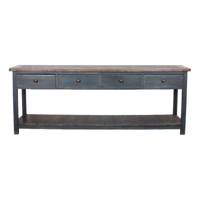 English Country House Dresser Base For Sale