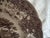 Antique Brown Transferware Shallow Bowl For Sale In Lexington, KY - Image 6 of 12