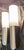 Vintage Wall Lamps with Stainless Steel Bracket and Opaque White Glass Shade by Briloner Leuchten, 2000s, Set of 2 For Sale - Image 6 of 8
