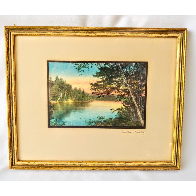 Vintage Wallace Nutting Signed and Framed Original Print Chairish