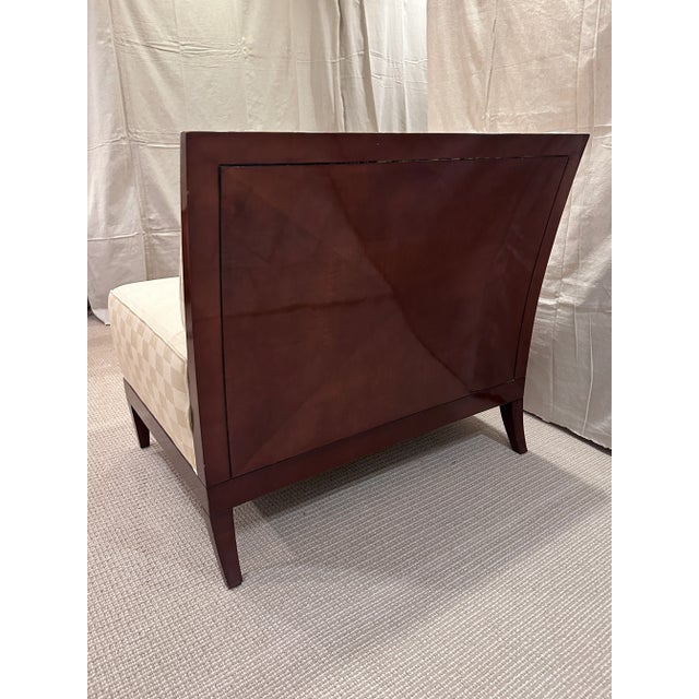 Light Yellow Baker Furniture Art Deco Settee For Sale - Image 8 of 12