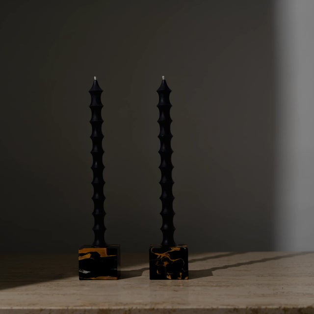 Hand-poured beeswax candles inspired by the graceful silhouettes of traditional bamboo pagodas. Made with 100% natural...