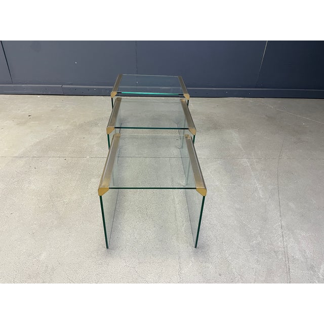 T35 Nesting Tables from Galotti & Radice, 1975, Set of 3 For Sale - Image 6 of 11