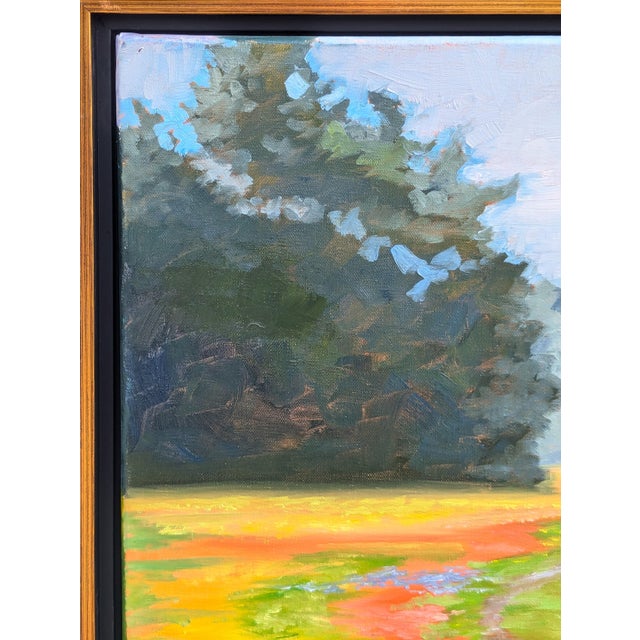 2020s Nancy Paris Pruden "Cows Coming Home" Contemporary Naturalistic Pastoral Landscape Nature Painting, 2020s For Sale - Image 5 of 11