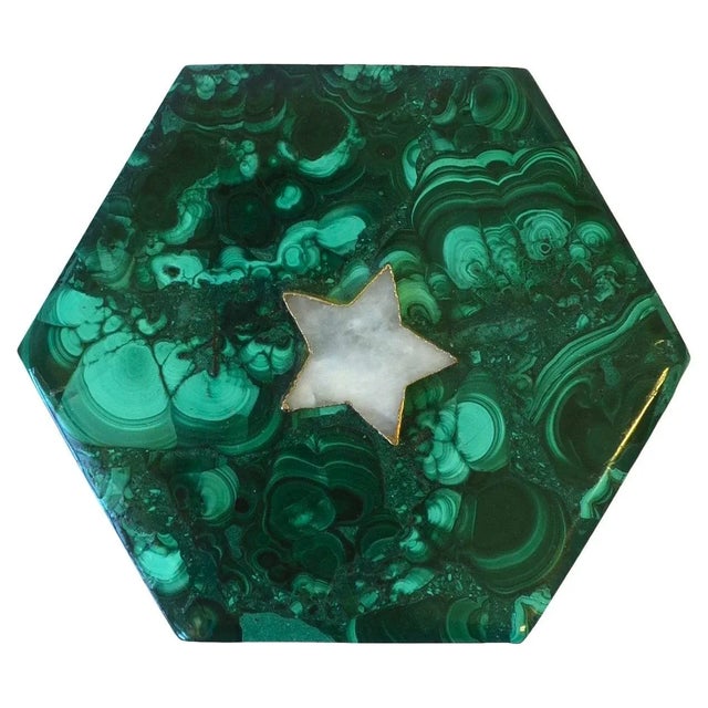 Malachite Jewelry Box For Sale - Image 13 of 13