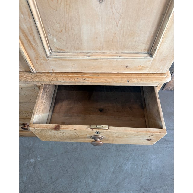 Antique English Linen Press For Sale - Image 13 of 18