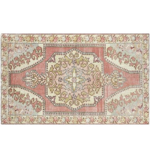 1960s Turkish Oushak Rug For Sale