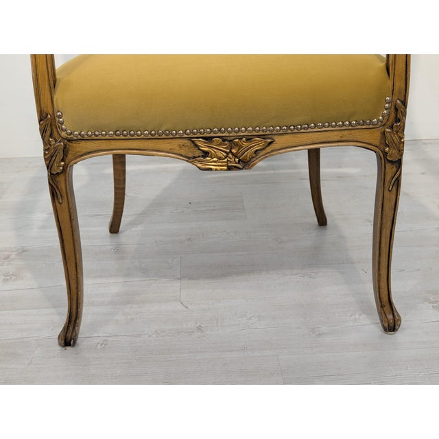 Art Nouveau Armchair Throne on Springs, 1890s For Sale - Image 15 of 18