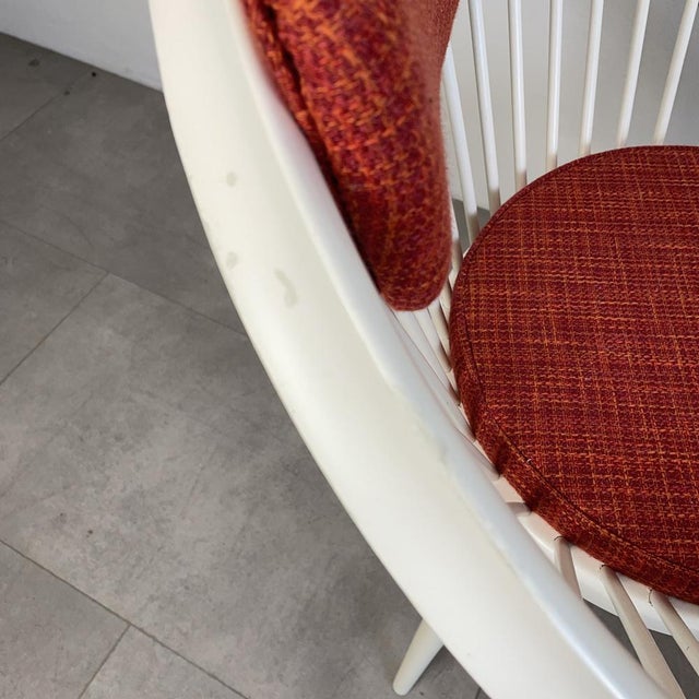 Set of Swedish Circle Armchairs attributed Yngve Ekstrom, 1960s For Sale - Image 11 of 15