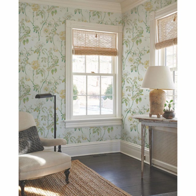 Not Yet Made - Made To Order Schumacher Daydream Wallpaper in Rose , Sample For Sale - Image 5 of 6