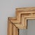 1900s French Geometric Stepped-Frame Wooden Wall Mirror For Sale - Image 4 of 18