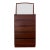 1960s Highboy Dresser With Mirror and Jewelry Storage - Martin Borenstein For Sale