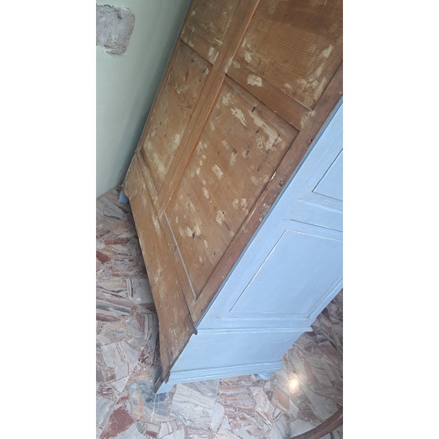 Antique Tuscan Fir Wardrobe, 1890s For Sale - Image 9 of 10
