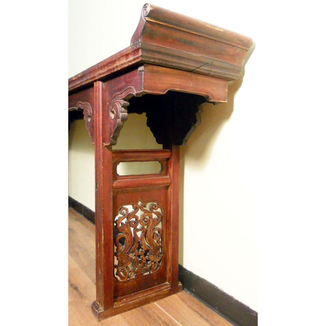 Wood Antique Altar Table (5082), Circa Early of 19th Century For Sale - Image 7 of 10