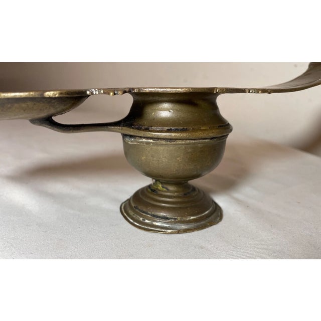 Antique 19th Century Bronze Indian Hindu Bronze Changalvetta Ritual Oil Lamp For Sale - Image 10 of 16