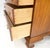 Henkel-Harris 2 Part Solid Wild Black Cherry Secretary Drop Front Desk Bookcase For Sale - Image 10 of 12