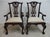 1980s Pair Drexel Mahogany Chippendale Ball Claw Dining Room Armchairs For Sale In Philadelphia - Image 6 of 12