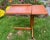 1970s Danish Mod Teak Drafting Rolling Multi-Function Table Stand by BRDR Furbo Denmark 1970s For Sale - Image 5 of 8