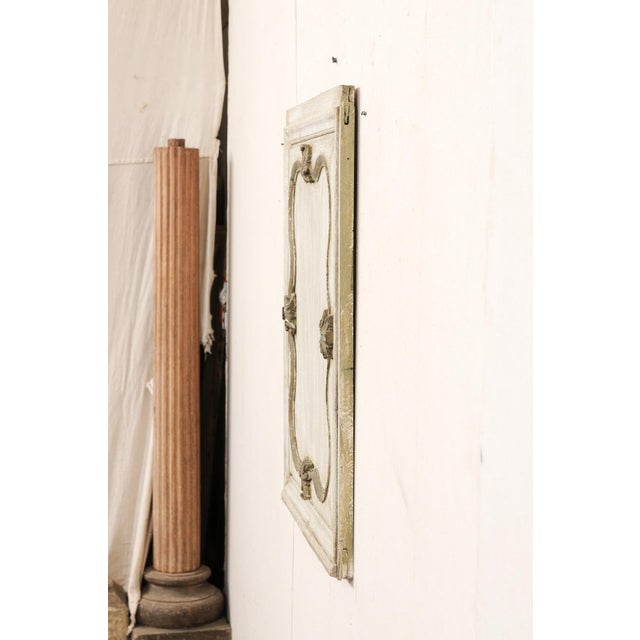 Beige French Antique Decorative Wall Plaque For Sale - Image 8 of 13