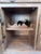 1980s 1980s European-Farmhouse Solid Oak Sideboard Bar Cabinet For Sale - Image 5 of 10