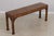 Chippendale Walnut Finish Long Alter Sofa Table Console For Sale - Image 3 of 13