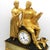 Traditional Antique French Charles X Ormolu Pendulum Clock For Sale - Image 3 of 10